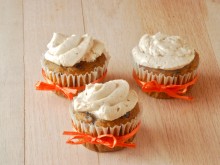 Pumpkin Chocolate Chip Cupcakes