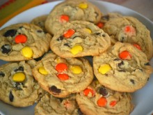 Peanut Butter Chocolate Chip Pudding Cookies