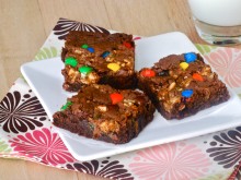 Candy Bar Brownies