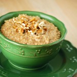 Stovetop Apple Cinnamon Steel Cut Oatmeal