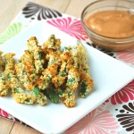 Baked Green Bean Fries with Fry Dipping Sauce