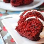 Red Velvet Chocolate Chip Bundt Cake