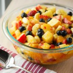 Glazed Summer Fruit Salad