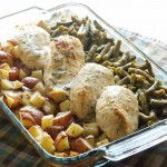 One Dish Chicken & Veggie Bake