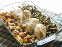 One Dish Chicken & Veggie Bake