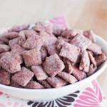 Red Velvet Chex Mix