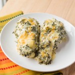 Lighter Spinach & Artichoke Dip Chicken 