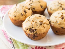 Peanut Butter Chocolate Chip Muffins