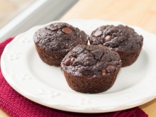 Gluten Free Chocolate Almond Butter Muffins