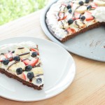 Banana Split Brownie Pizza