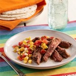{Guest Post} Carne Asada with Grilled Corn Salsa