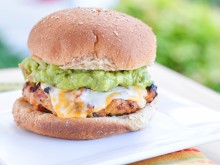 Caribbean Chicken Burgers