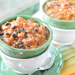 Slow Cooker Black Bean & Pumpkin Chili