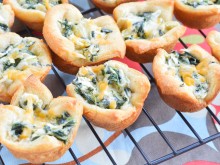 Spinach Artichoke Bites