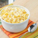 Crock Pot Cheddar Creamed Corn