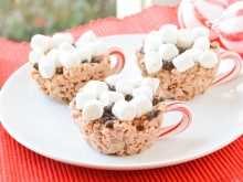 Hot Chocolate Rice Krispie Treats