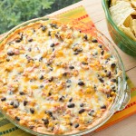 Hot Black Bean & Corn Dip