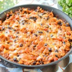 Chicken & Black Bean Enchilada Skillet