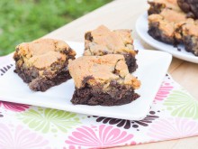 Brownie Chocolate Chip Cookie Bars (Brookies)