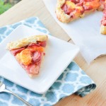 Strawberry Peach Tart