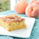 Fresh Peach Cake