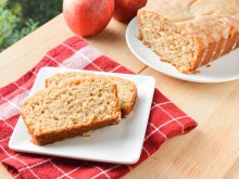 Glazed Apple Cinnamon Bread