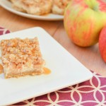 Caramel Apple Cheesecake Bars