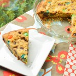 Chocolate Chip Candy Cookie Cake