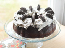 Chocolate Oreo Bundt Cake