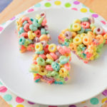 Rainbow Cereal Treats