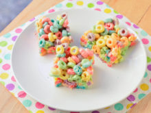 Rainbow Cereal Treats