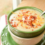 Slow Cooker Loaded Potato Soup