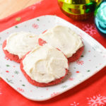 Red Velvet Sugar Cookies