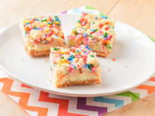 Sugar Cookie Cheesecake Bars