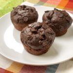 Double Chocolate Pumpkin Muffins