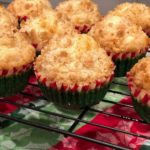 Eggnog Crumb Cake Muffins