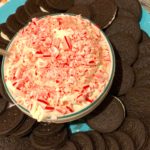 Candy Cane Cheesecake Dip